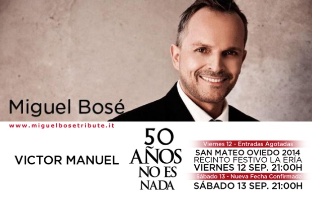 50 años no es nada - Miguel Bosé - Victor Manuel